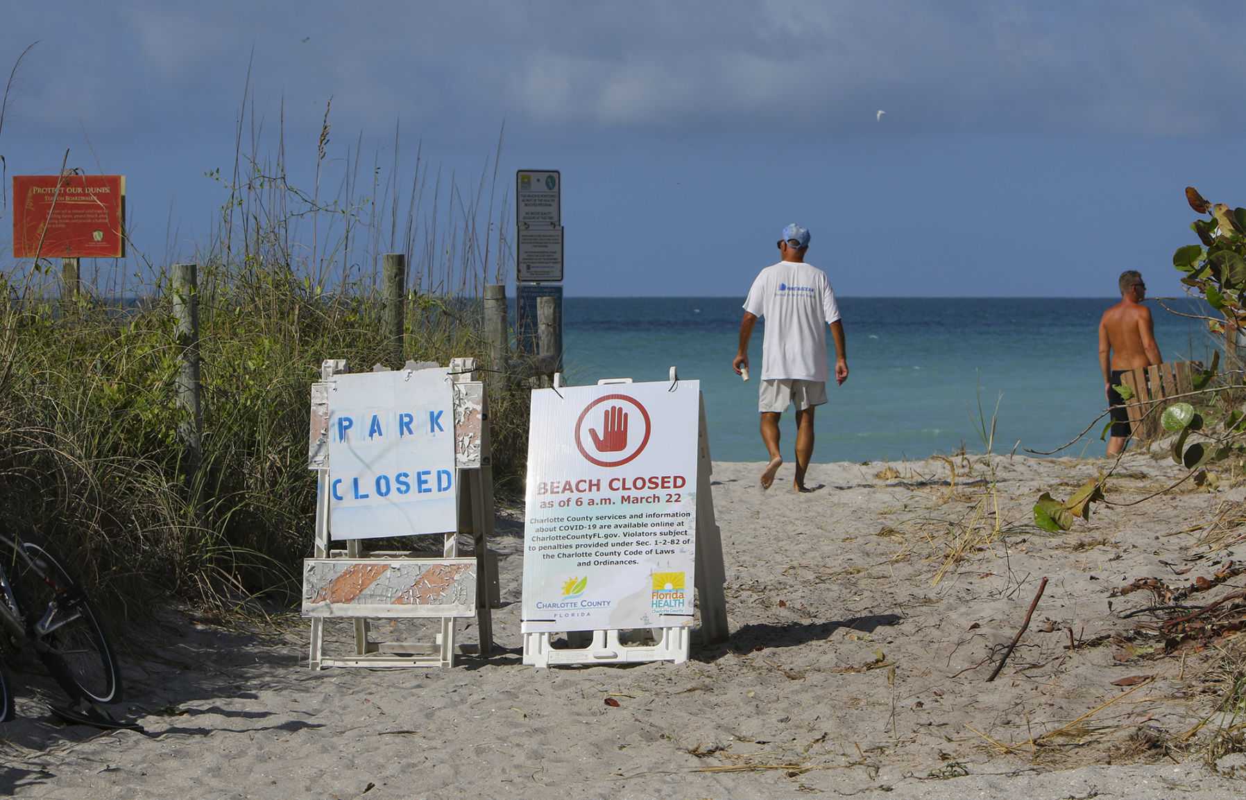 Before & After -- Coronavirus crackdown